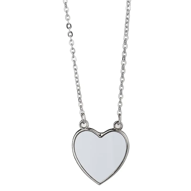 Necklace Jewelry Heart Shape | Sublimation Blanks