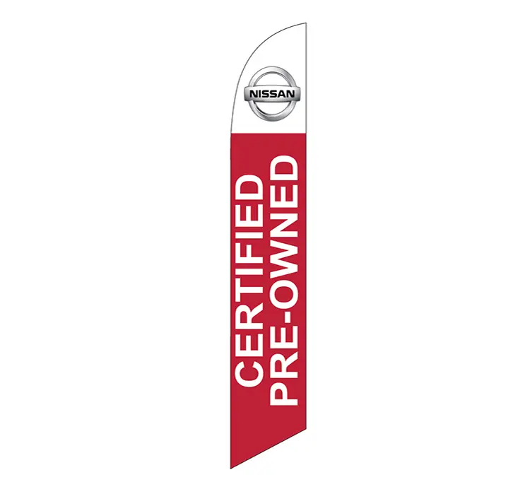 [PF-027081] Nissan Certified Pre-Owned Banner Flag