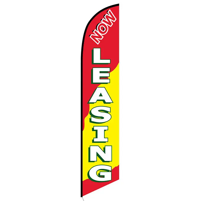 [PF-027091] Now Leasing Banner Flag
