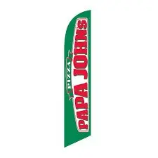 [PF-027128] Papa Johns Banner Flag