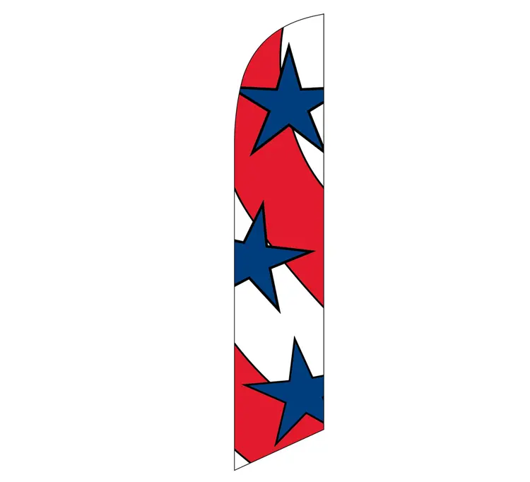 Patriotic Stars Banner Flag