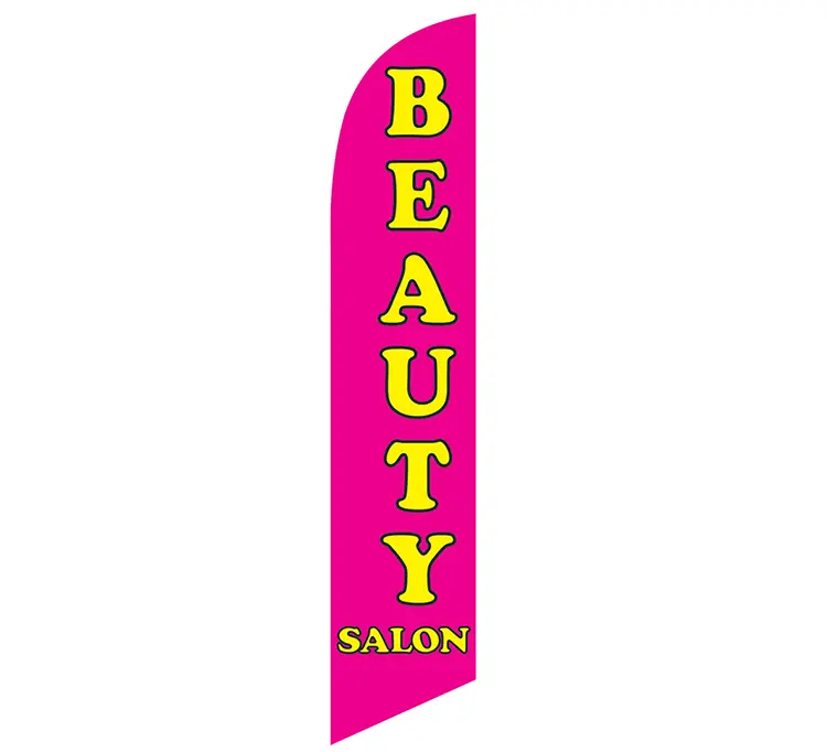 [PF-027201] Pink Beauty Salon Banner Flag
