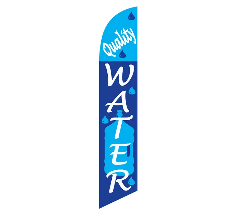Quality Water Banner Flag