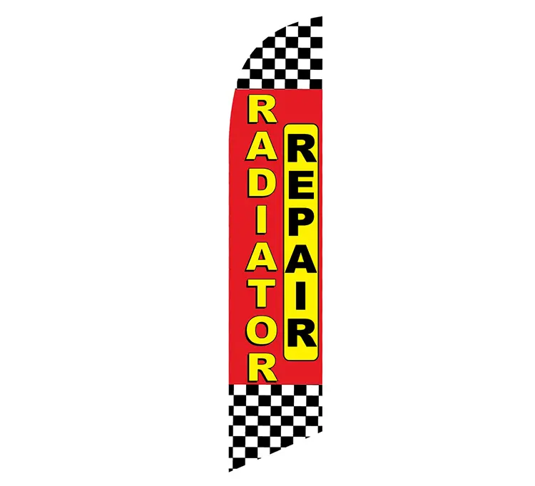 Radiator Repair Banner Flag