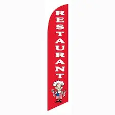 [PF-000481] Restaurant Banner Flag 5729