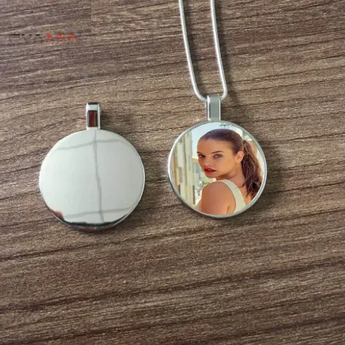 Round pendant necklace | Sublimation Blanks