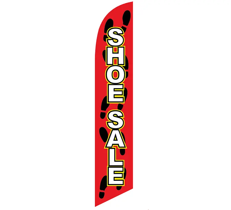 [PF-027558] Shoe Sale Banner Flag