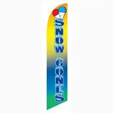 [PF-027609] Snow Cone Banner Flag