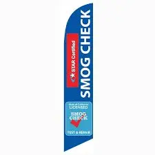 Star Certified Smog Check Banner Flag