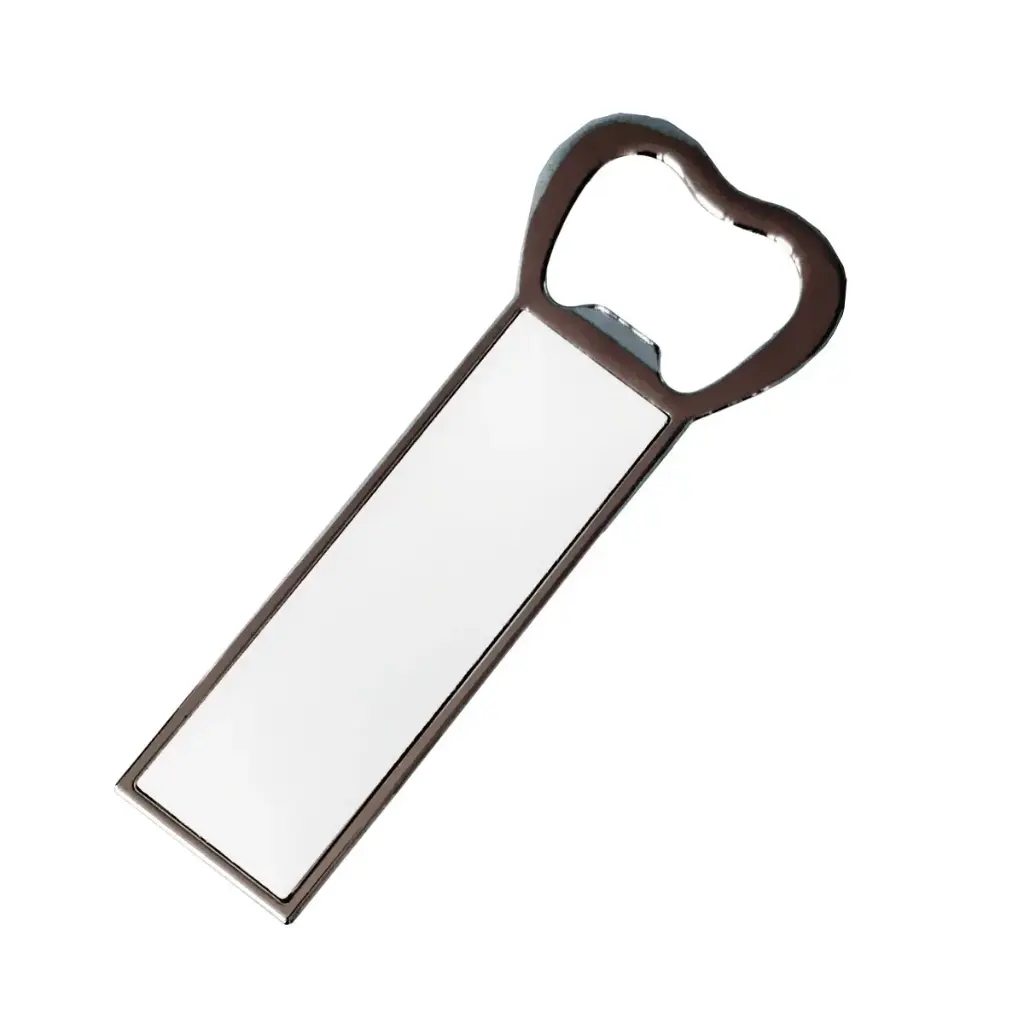 Steel Bottle Opener Rectangle | Sublimation Blanks