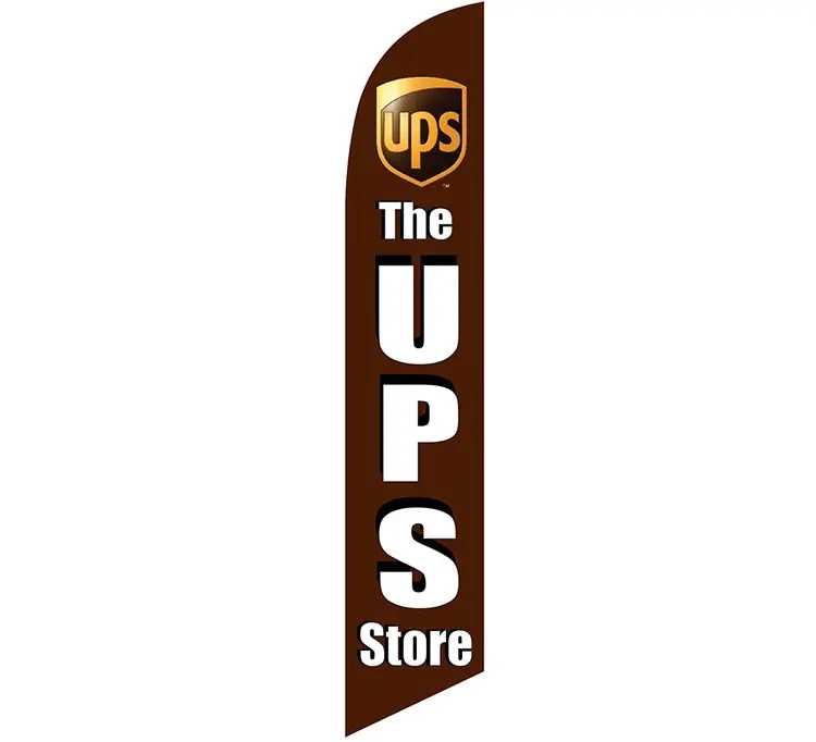 The UPS Store Banner Flag