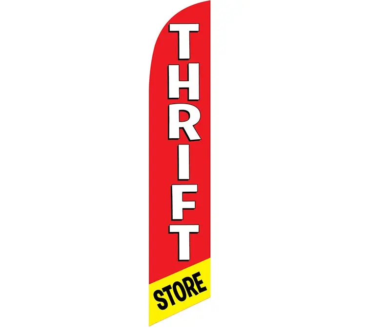 [PF-027808] Thrift Store Banner Flag