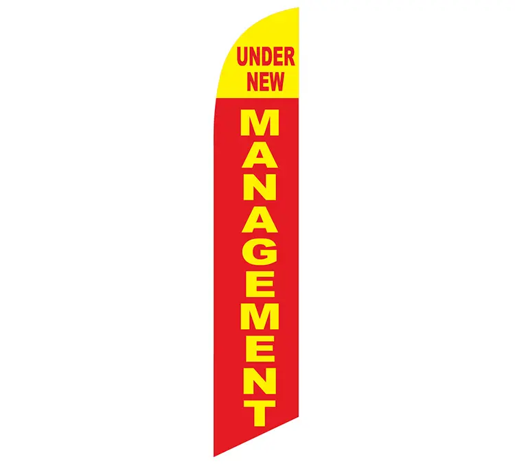 [PF-027871] Under New Management Banner Flag