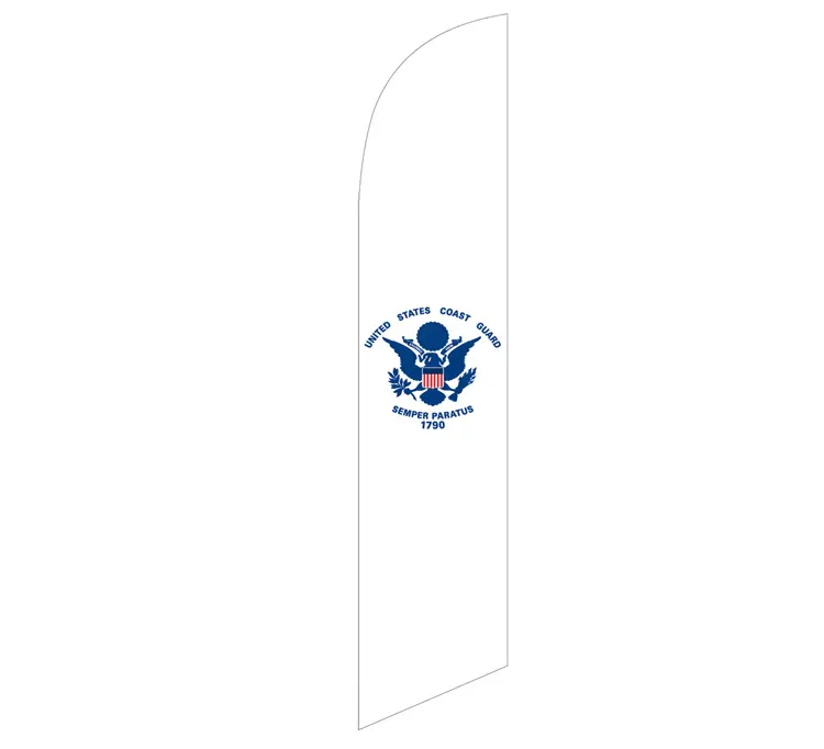 US Coast Guard Banner Flag