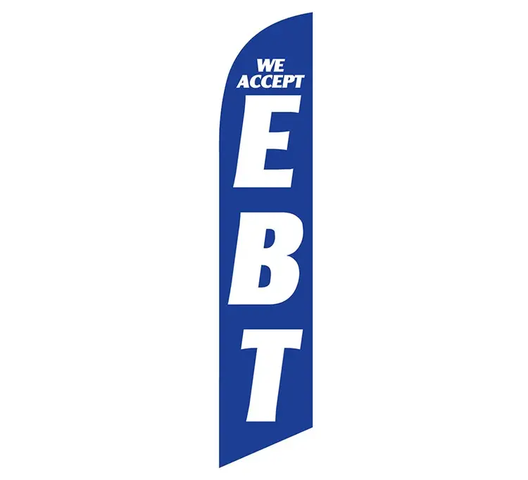 We Accept EBT Banner Flag