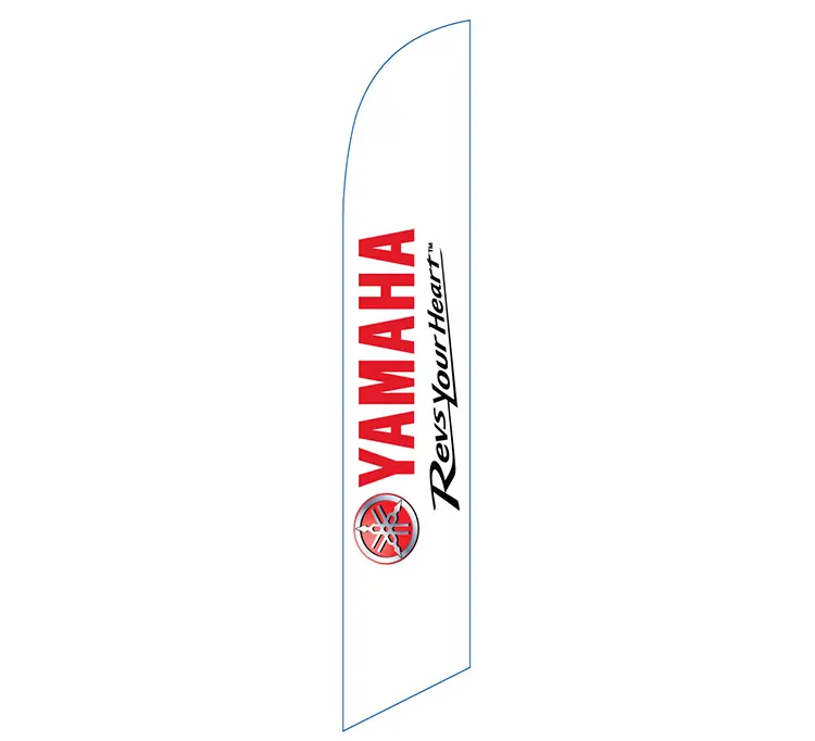 [PF-027962] Yamaha Revs Your Heart Banner Flag